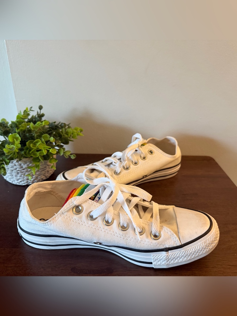Converse Chuck Taylor Low-Top Rainbow Pride Sneakers